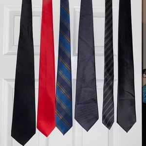 A assortment of neck ties - $8 EACH OR $40 FOR ALL